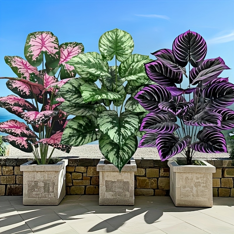 Bonsai Garden Home - 3pcs 60cm Large Artificial Green Plant