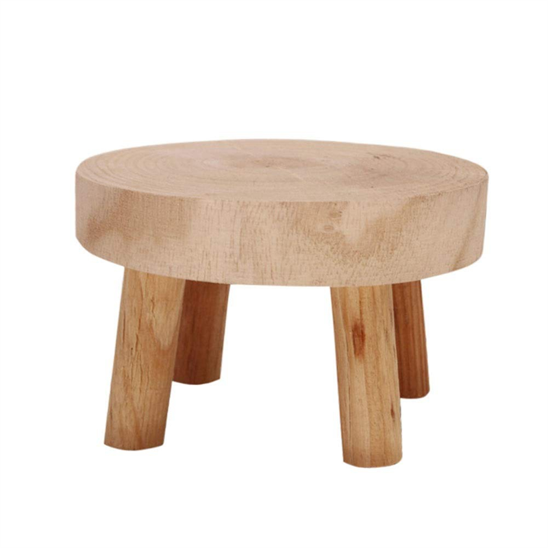 FBIL-Mini Wooden Stool Display - Up Bonsai Garden 评论和价格