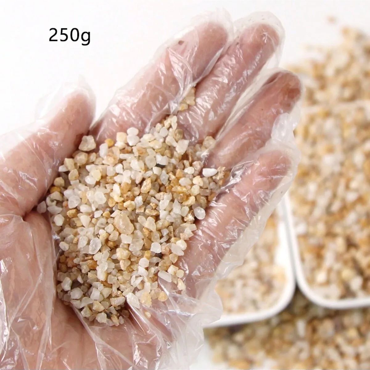 1pc-250g Natural Crystals Grav - Bonsai Rock Garden 评论和价格