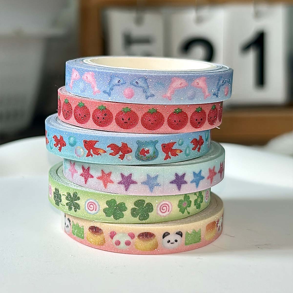 Cute Tomato Deco Washi Tape Ka - Bonsai Rock Garden 评论和价格