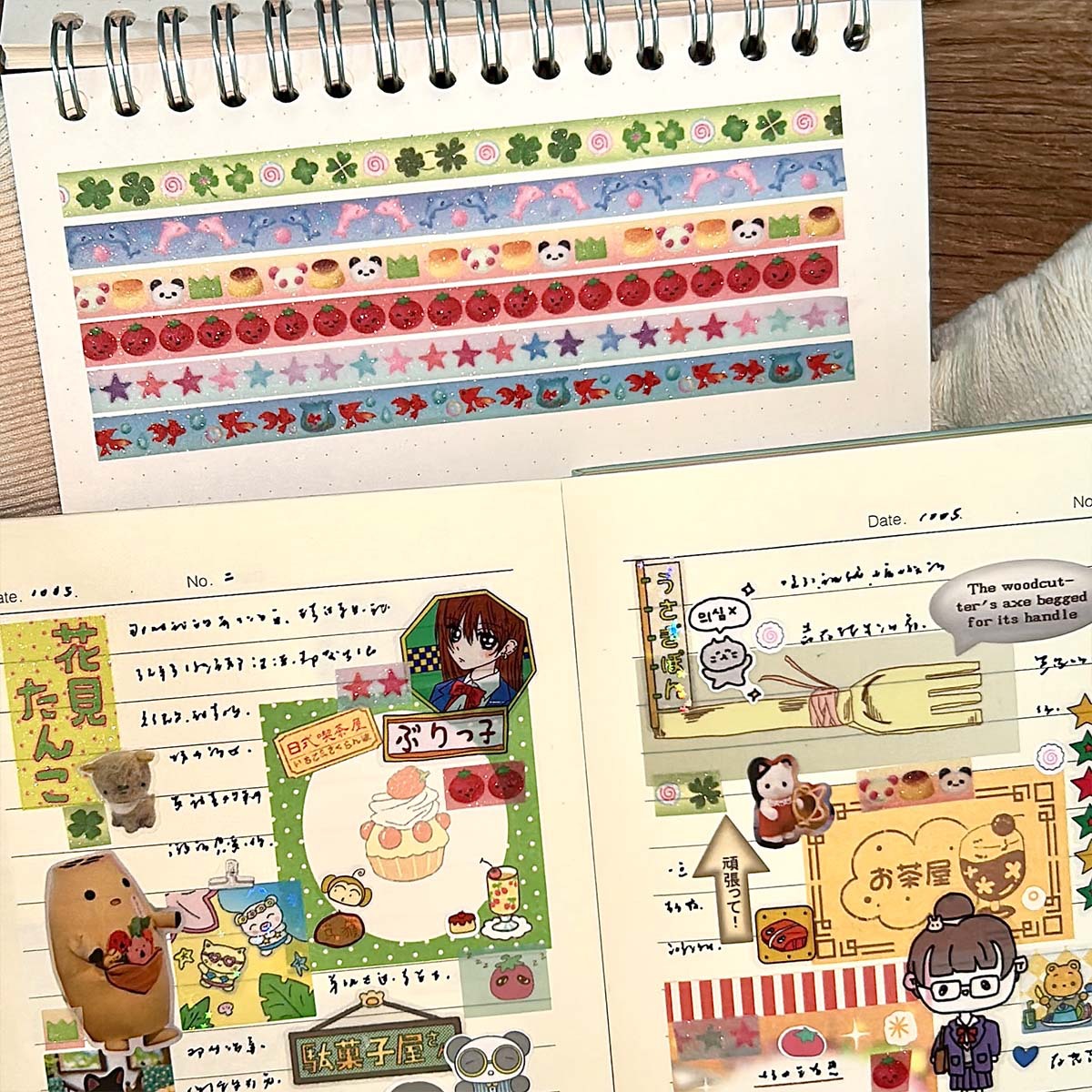 Cute Tomato Deco Washi Tape Ka - Bonsai Rock Garden 评论和价格