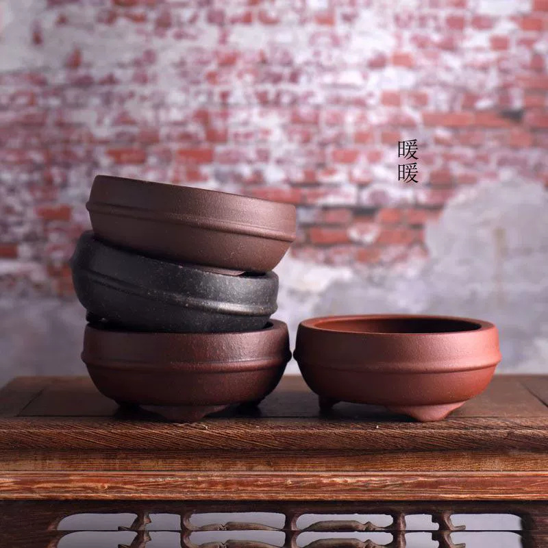Ceramic Circle Waistline Bonsa - Bonsai Garden Table 评论和价格