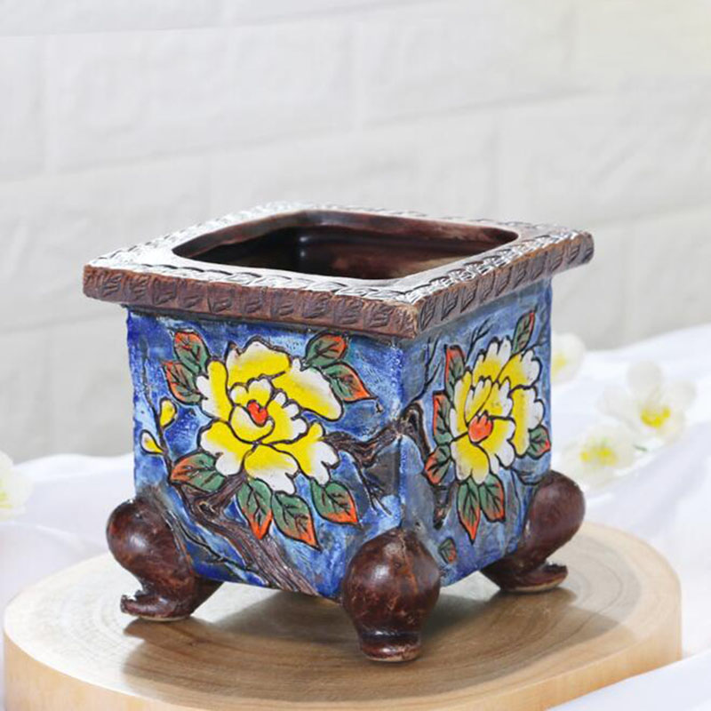 Korean Style Handpainted Flora - Japanese Garden Bonsai 评论和价格