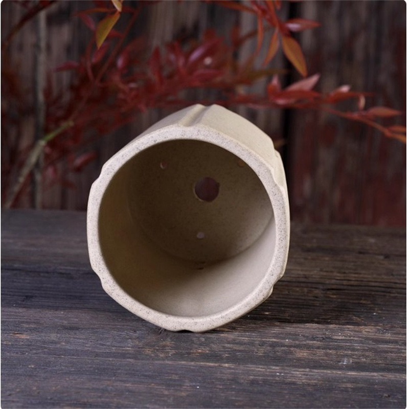 Purple Clay Handmade Pottery B - Bonsai Garden Table 评论和价格