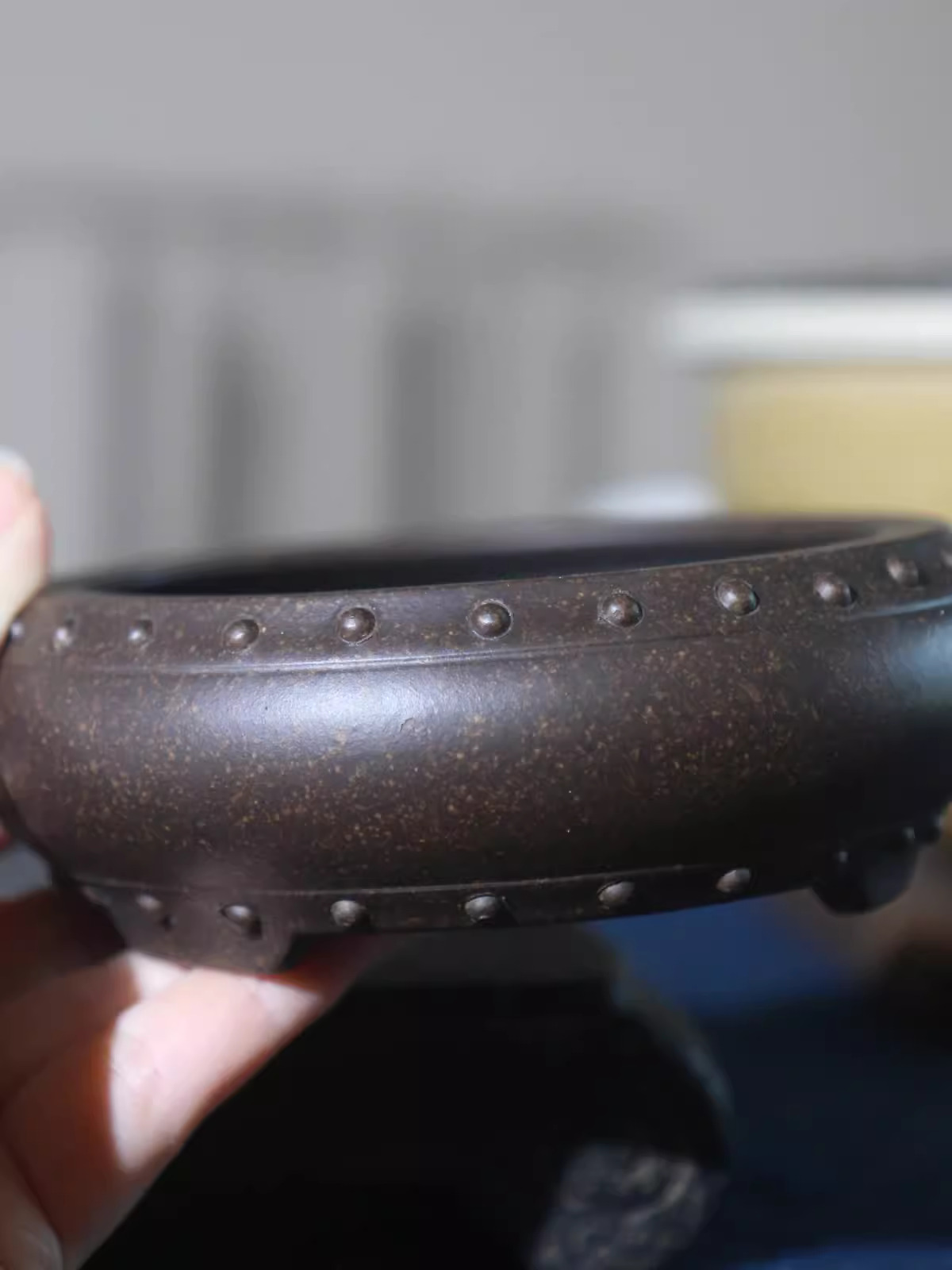 Ceramic Circle Bonsai Pot, Mad - Japanese Garden Bonsai 评论和价格