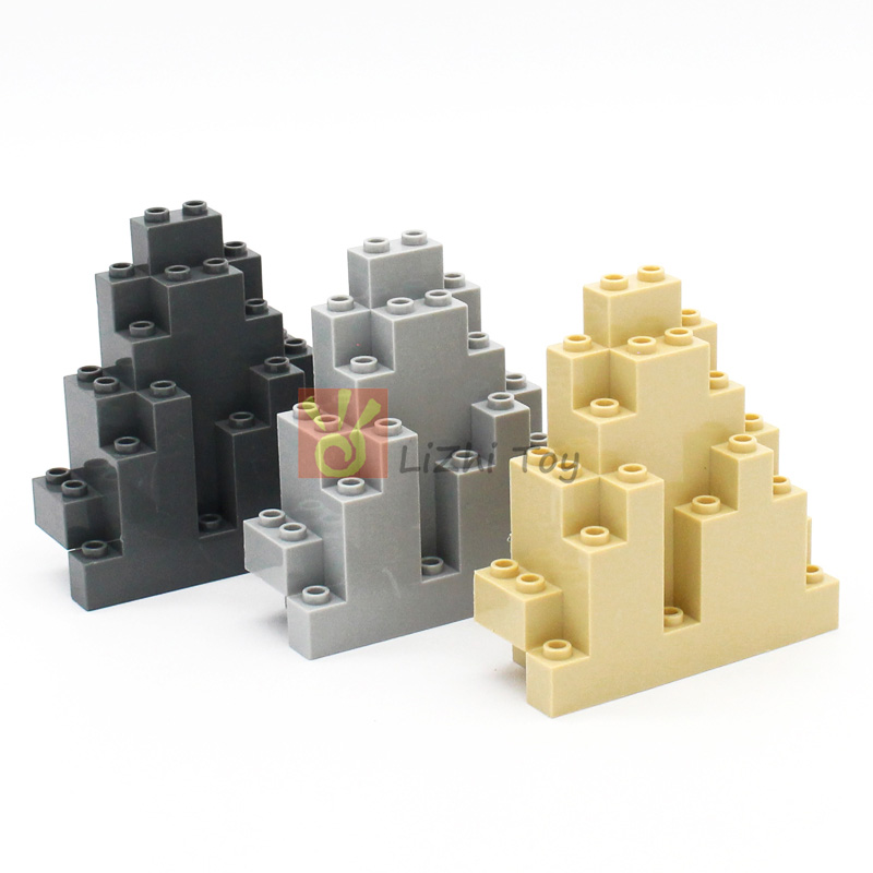 2pcs-10pcs MOC Bricks 6083 Roc - Bonsai Rock Garden 评论和价格