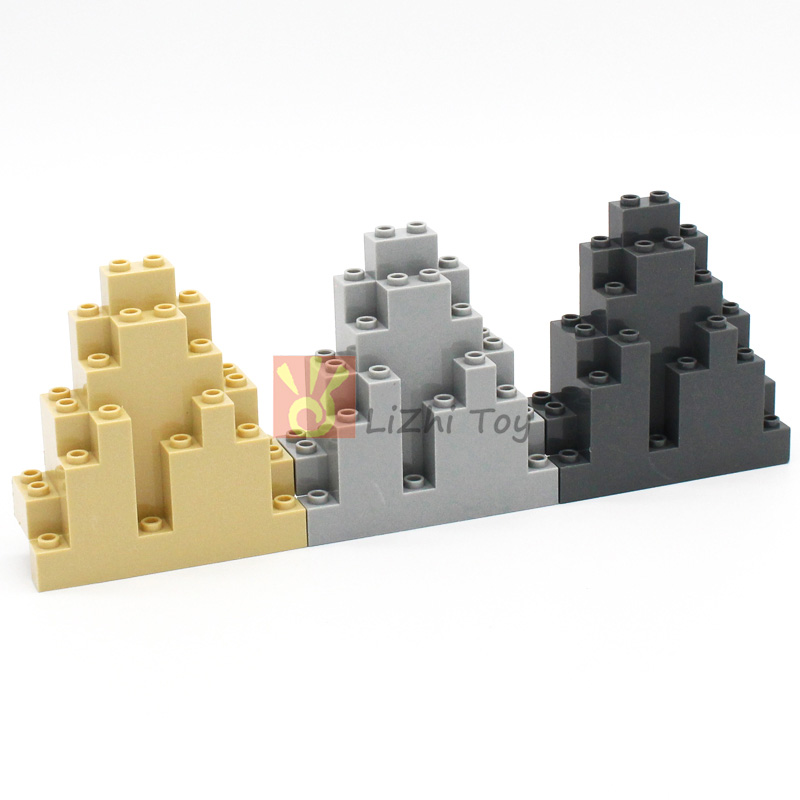 2pcs-10pcs MOC Bricks 6083 Roc - Bonsai Rock Garden 评论和价格