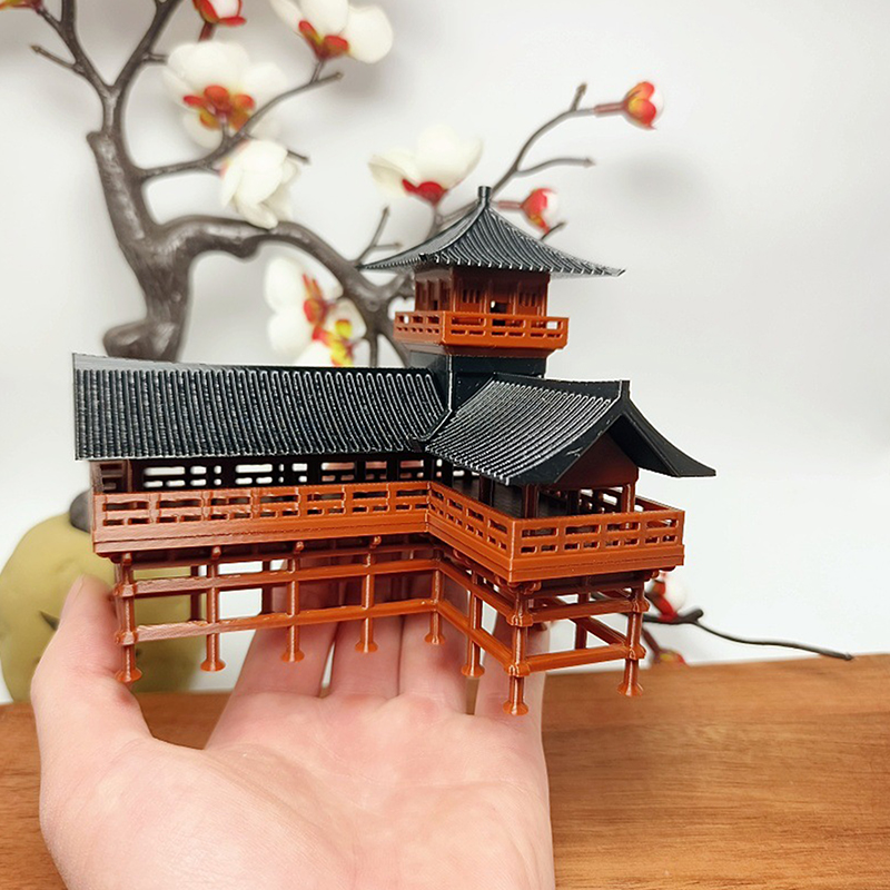 Hot Chinese Belvedere Statue A - Japanese Garden Bonsai 评论和价格