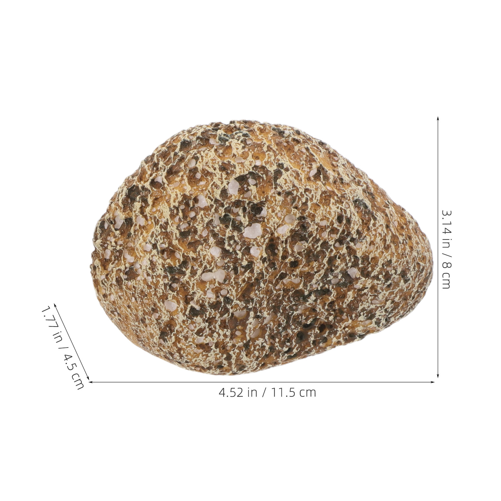6Pcs Artificial Stone Yard Dec - Bonsai Rock Garden 评论和价格