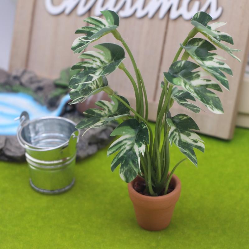 New.1PC 1/12 Dollhouse Simulat - Bonsai Garden Home 评论和价格