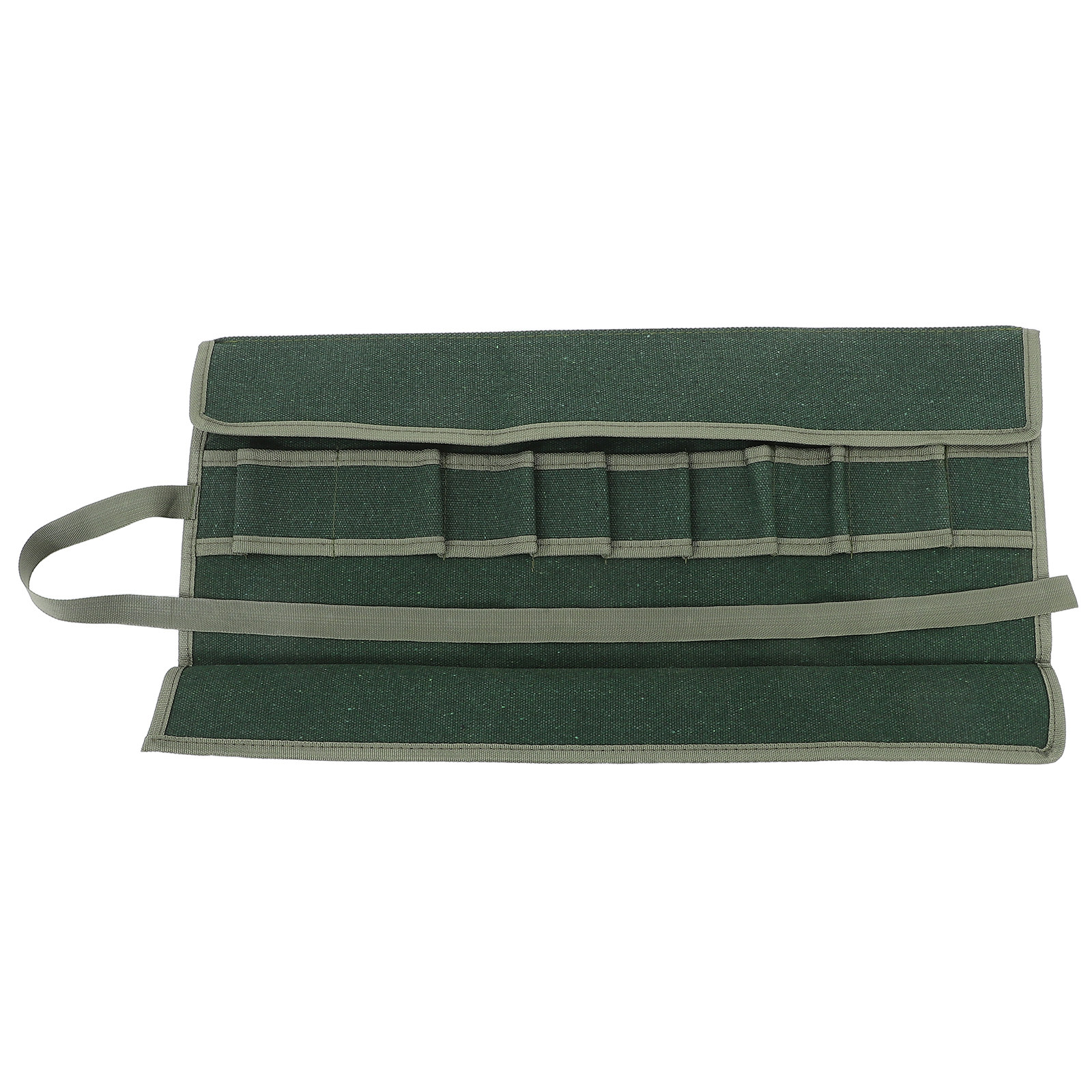 Garden Tool Bag Canvas Roll Up - Up Bonsai Garden 评论和价格