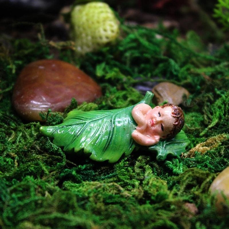 Fairy Miniature Figurine Statu - Bonsai Garden Home 评论和价格