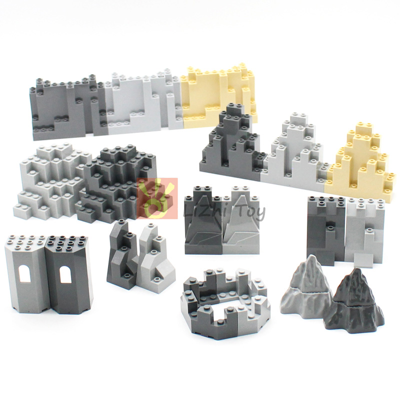MOC Bricks Castle Mountain Roc - Bonsai Rock Garden 评论和价格