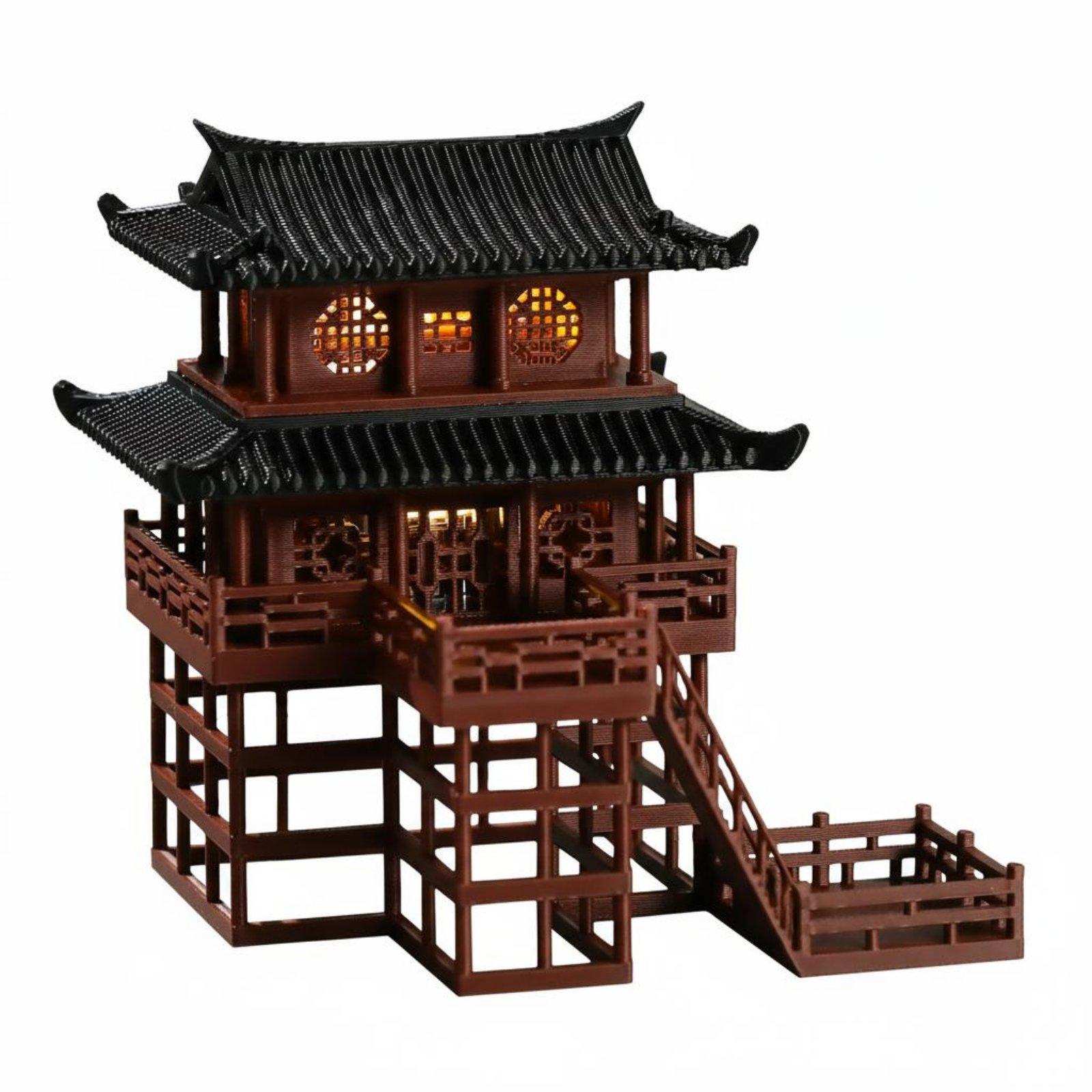 Bonsai House Tabletop Plastic  - Japanese Garden Bonsai 评论和价格